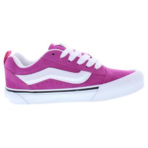 Zapatos Unisex Vans Knu Skool de Gamuza Color Rosa Neón para Skateboarding - Product Image 2