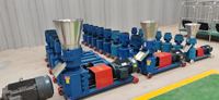 Nouvelle machine à granulés d'aliments pour volailles MUFA populaire, moteur haute performance, capacité de 200 kg/h, 380 V, garantie de 6 mois, pour fermes d'élevage de porcs et de volailles
