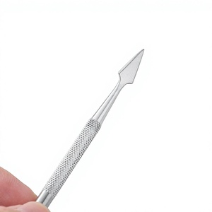 Kit de Sculpture en Acier Inoxydable pour Ongles, Outils de Gravure pour Argile Légère et Cire, 3-5 Pièces - Product Image 6