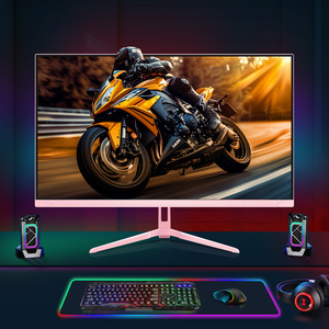จอเกมมิ่งสีชมพู ขนาด 24 นิ้ว ความละเอียด 1920x1080 จอ LCD แบบไวด์สกรีน อัตราส่วน 16:9 รีเฟรชเรทสูง - Product Image 1