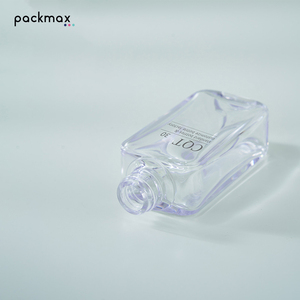Custom PETG 30ml/50ml flat square <b>dropper</b> <b>bottles</b> for lotion, high-end empty cosmetic <b>bottles</b> - Product Image 3