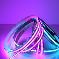 Bande LED COB RGB DC24V IP65, dimmable, multicolore, USB, intelligente, à changement de couleur, DIY, certifiée CE/ROHS, CRI=80
