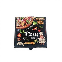 Boîte à pizza écologique de 6 pouces, durable, biodégradable, personnalisable, légère, emballage