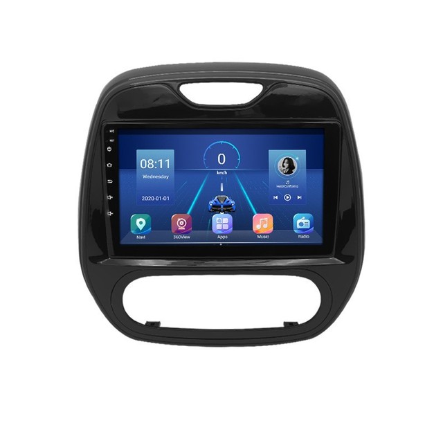9'' Car Stereo Autoradio Android 11 Carplay Android Auto GPS RDS HIFI with AHD Camera for Renault Captur 2015-2017