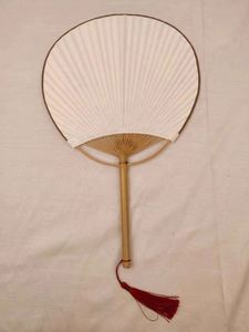 พัดกระดาษแบบกำหนดเองขนาด 24 ซม. พร้อมปลอกกระดาษ พัดมือทรงกลมแบบวินเทจ สำหรับเป็นของขวัญ - Product Image 5