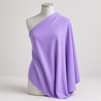 Tissu mélangé ultra doux et chaud en sergé extensible 90% coton 8% polyester 2% élasthanne 300GSM, motifs imprimés personnalisables pour manteaux et pantalons