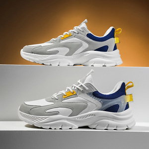 Zapatos Deportivos para Hombre de Alta Calidad, Zapatos de Hombre, Parte Superior de Cuero, Zapatillas Ligeras, Zapatos de Trabajo, Zapatos Casuales - Product Image 1