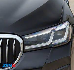 Fari Neri per BMW <span class=keywords><strong>Serie</strong></span> 5 G30 2018-2020, Nuova Versione Modificata Thunder con Proiettori LED a Sopracciglio - Product Image 6