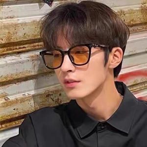 Lunettes de soleil noires Gm unisexes, monture PC, protection UV400, type 3, avec boîte, pour hommes et femmes - Product Image 2