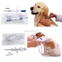 Ensemble de micro-puces d'identification pour animaux de compagnie personnalisées RFID NFC ICAR 134,2 kHz 125 kHz 13,56 MHz