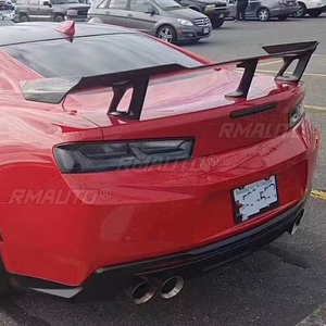 YKSRDNF ZLE Style <b>Black</b> Rear Trunk Lid <b>Wing</b> Spoiler Fit for 2016 2017 2018 2019 Chevrolet Camaro - Product Image 6