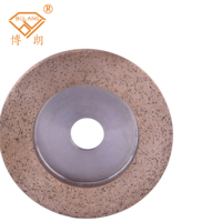 Disque de meulage diamanté pour verre de 80 mm de diamètre, disque abrasif fritté pour meuleuse d'angle