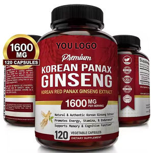 Meixuanmei OEM/ODM Compléments Énergétiques Coréens : Capsules de Ginseng Rouge Panax, Ashwagandha, Betterave, Extrait de Thé Vert et Maca pour Adultes - Product Image 1