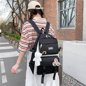 Newbaby - Juego de Mochilas Escolares Personalizadas de Gran Capacidad de 4 Piezas para Niñas, Mochila Escolar Informal de Oxford, Nuevo Diseño, Bolsa de Almuerzo - Product Image 3