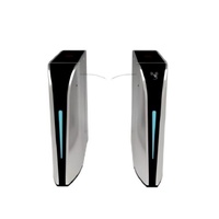Barrière coulissante automatique à reconnaissance faciale en acier inoxydable 304 pour écoles, avec portique tripode à 3 bras durable et portillon rapide