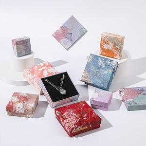 Eco Friendly Jewelry Paper <strong>Cardboard</strong> <strong>Suitcase</strong> Box Luxury Eco Friendly Lid and Base Jewelry Paper Box - Product Image 4