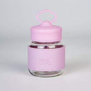 Vaso de Agua de Vidrio Portátil, Creativo y Ecológico, Duradero, con Soporte para Teléfono, Apto para Lavavajillas y Microondas, para Leche/Café - Product Image 3