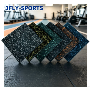 Tapis de gym en caoutchouc durable à haute résistance, longue durée de vie, pour grands studios de fitness, solutions pour projets de salles de sport commerciales - Product Image 1