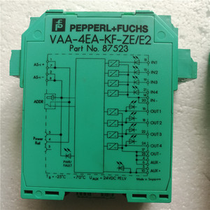 โมดูลดิจิตอล IO 4 ช่อง Pepperl+Fuchs VAA-4EA-KF-ZE/E2 สำหรับระบบอัตโนมัติในอุตสาหกรรม - Product Image 1