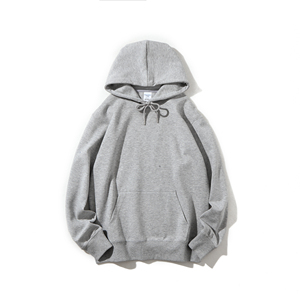 80%Cotton 20% Polyester Pullover Hoody Unisex Oversized Winter Men Hoodie Custom Print logo HeavyweightSoft Hoodie for Men - Product Image 5