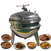 Autocuiseur industriel haute pression en SUS316 avec enveloppe pour la cuisson sous pression de viande, os, soupes et légumineuses