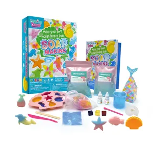 Jouets d'apprentissage de tige Spa STEM Science Kits Arts et artisanat Kit de fabrication de savon fait à la main pour les enfants de 6 à 8 à 12 à 14 ans