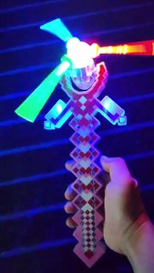 New cối xay gió âm nhạc <span class=keywords><strong>LED</strong></span> điểm ảnh ánh sáng lên cối xay gió <span class=keywords><strong>Spinner</strong></span> đèn flash ánh sáng kẻ sọc Cây Đũa phép đồ chơi trẻ em bên Quà Tặng - Product Image 4