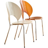 Chaise de salle à manger minimaliste en métal transparent de style nordique pour la maison, les maisons d'hôtes et les hôtels