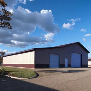 Meilleure vente Barndominium Maison Kit Pont Entrepôt Bâtiments préfabriqués à structure en acier Villa - Product Image 2