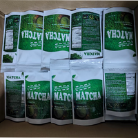 Disesuaikan kualitas Matcha organik bubuk teh hijau 100g/tas kemasan Matcha