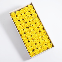 Boite de fleurs artificielles avec pétales de roses, 500 pièces, Art Floral, rouge, fleurs multicolores, pour un cadeau de saint-valentin, vente en gros