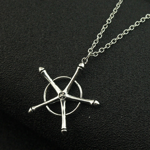 Collier de chaîne de clé de l'anime de l'eau de javel <span class=keywords><strong>Ishida</strong></span> Uryuu, bijoux Cosplay d'arme de Quincy Archer pour cadeaux de Fans - Product Image 6