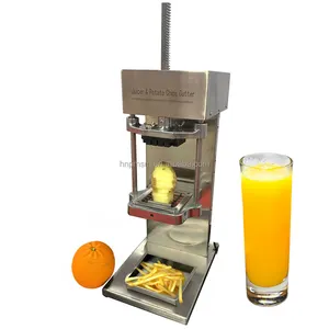 Hot Selling Good Nature Juice Press Top Quality Potato Chips Cutter Machine Pommes Frites Making Machine