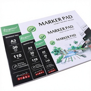 Giorgione G-MK30 110GSM Coton 30 <span class=keywords><strong>feuilles</strong></span> A3/A4/A5 Bloc de papier personnalisé pour artistes, <span class=keywords><strong>dessin</strong></span> et aquarelle, échantillon gratuit - Product Image 2