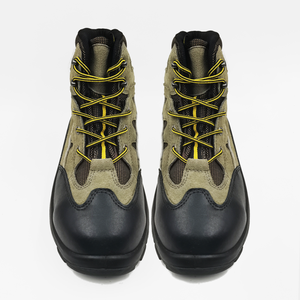 Botas de trabajo de cuero sueco de alta calidad, zapatos de trabajo con punta de acero antigolpes, botas de seguridad de trabajo Industrial para construcción de invierno - Product Image 3