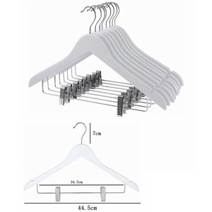 Premium Wooden Garment <strong>Hanger</strong> for Hotel Retail Store Boutique Clothing Display - Product Image 2