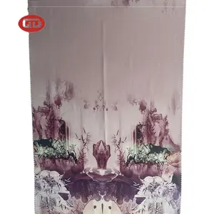 Custom printing 100% polyester woven stain digital printed fabric for baby cloths
