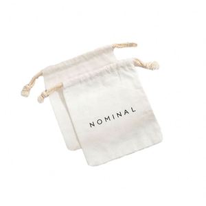 Dust-<b>Proof</b> Security Custom Printed Cotton Drawstring Storage Bag for Jewelry and Necklaces - Product Image 4