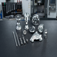 Composants métalliques miniatures sur mesure pour usinage CNC de précision ultra-fine, traitement de surface pour l'optique semi-conductrice