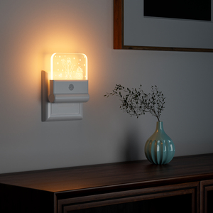 Lampe de nuit LED à brancher 0,5W à économie d'énergie, avec capteur de lumière et motif visage souriant mignon, certifiée CE RoHS, vente en gros d'usine, lampe de nuit OEM - Product Image 5