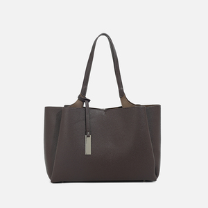 Bolso Tote de Hombro para Mujer, Personalizado, Minimalista, Metálico, Impermeable, de Gran Capacidad - Product Image 5