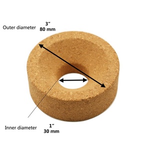 HAIJU 80mmX 30mm-3 \ "ODX1 \" ID 50mL-250mL supporto/Base per laboratorio <span class=keywords><strong>di</strong></span> <span class=keywords><strong>chimica</strong></span> 2 confezioni OEM supportate - Product Image 3