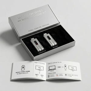 Kit de Transmisor y Receptor de Video Inalámbrico 1080P 5GHz 50m, Extensor de Pantalla Plug and Play para Laptop, TV, Proyector - Product Image 6