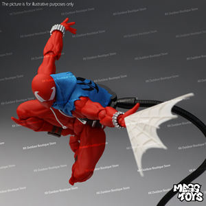 Nuova Action Figure di Spider-Man Scarlatto in PVC Scala 1:12 Unisex Tema Film e TV Regalo per Bambini - Product Image 5
