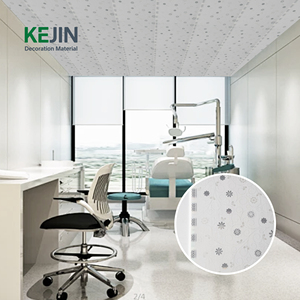 30cm giả PVC hiện đại chống cháy không thấm nước nghệ thuậ<span class=keywords><strong>t</strong></span> trần bảng điều khiển cho phòng khách & khách sạn với Trần lưới cài đặ<span class=keywords><strong>t</strong></span> - Product Image 2