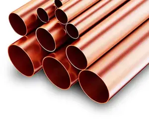 ท่อทองแดงบริสุทธิ์คุณภาพสูง 99.98% T2 C11000 ท่อทองแดงสีม่วง