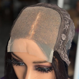 Парики на фронтальной сетке с короткими костями, прямые европейские человеческие волосы, парик, прозрачные, с 250% плотностью - Product Image 4