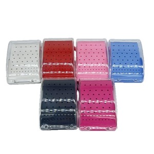Apoya las transacciones transfronterizas de suministros dentales. Caja para brocas de 60 orificios, caja de almacenamiento para brocas, soporte de plástico para brocas, tapa de transporte. - Product Image 4