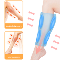 Masseur de jambes sans fil à compression d'air, 3 modes, 2 intensités, pour la circulation sanguine et le soulagement des douleurs aux mollets et aux pieds