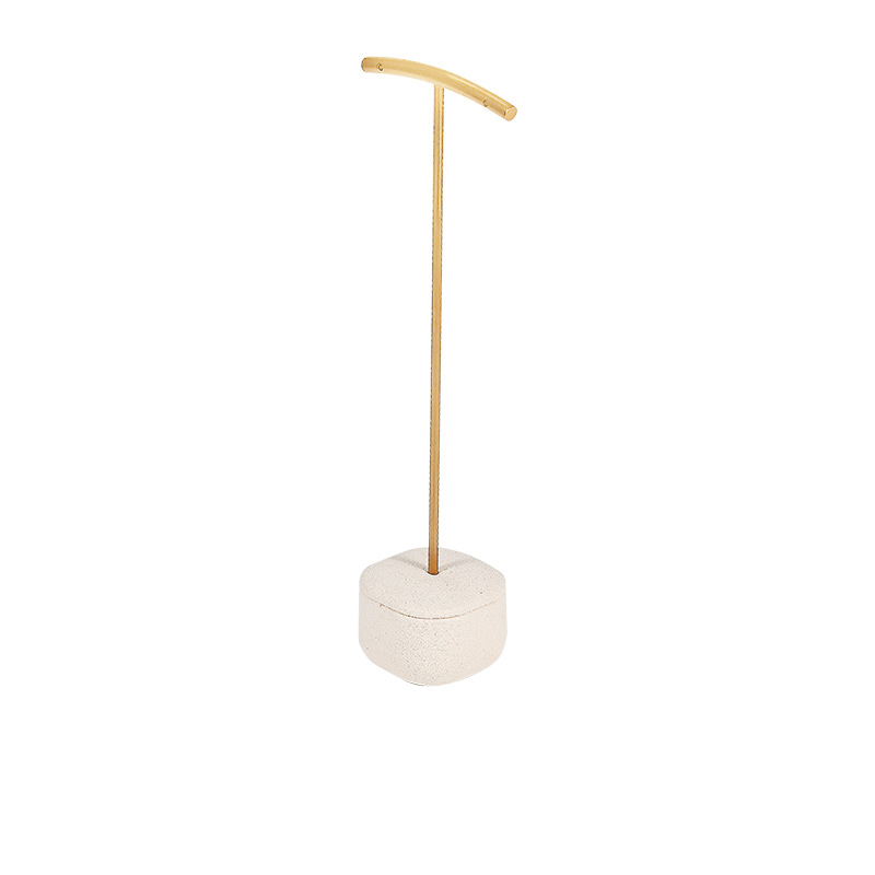 Apricot White Earring Stand
